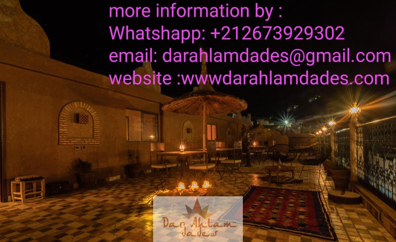 Dar Ahlam Dades Hotel Ait Ouaddar Esterno foto